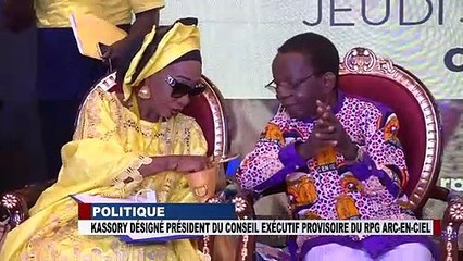 KASSORY DESIGNE PRESIDENT CONSEIL EXECUTIF PROVISOIRE RPG ARC EN CIEL ESPACE TV FM GUINEE