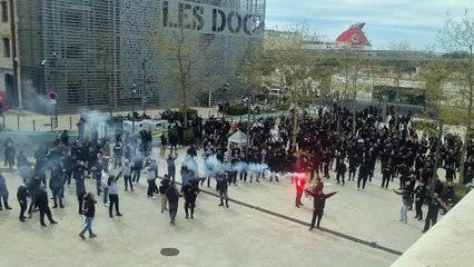 OM-PAOKT. Plusieurs centaines de supporters grecs réunis à la Joliette