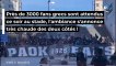 OM-PAOK : les supporters grecs font monter l'ambiance en ville !