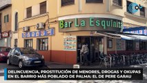 Delincuencia, prostitución de menores, drogas y okupas en el barrio más poblado de Palma: el de Pere Garau