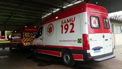 Com convulsão, criança é levada ao quartel do Corpo de Bombeiros para ser socorrida