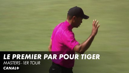 Premier par du jour de Tiger sur le N°1 - Masters 1er tour