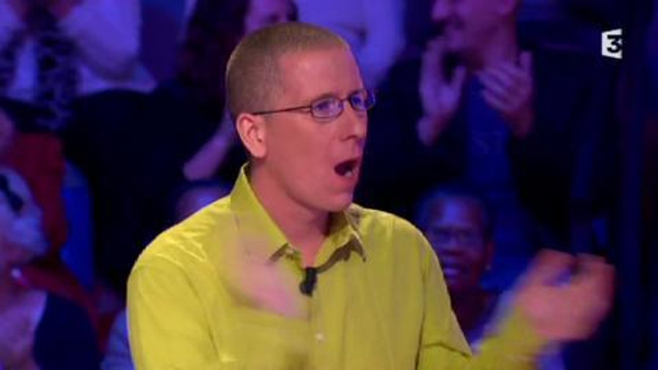 Vous n'avez jamais vu un candidat aussi heureux de gagner à Questions pour un champion !