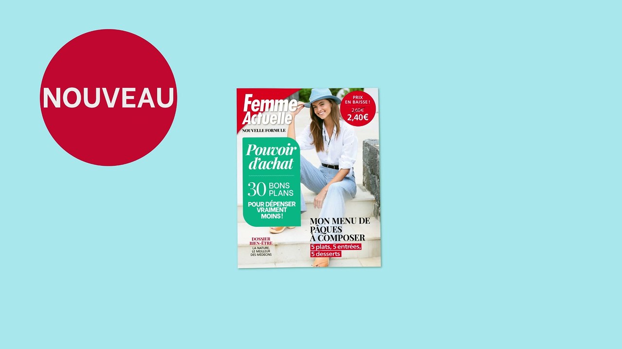 Femme actuelle s'engage pour le pouvoir d'achat avec un spot TV