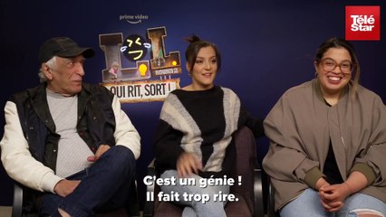 "Lol : Qui rit, sort !" : l'interview survoltée de Gérard Darmon, Camille Lellouche et Melha Bedia