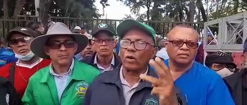 Agropecuarios marchan a Palacio para exigir a Abinader les cumpla