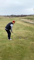 Exploding Golf Ball Has Dad Rollin
