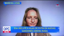 Familiares de Putin serán afectadas por las nuevas sanciones de EUA contra Rusia