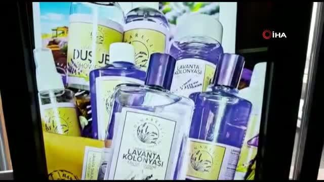 Kadınların lavantadan ürettiği kozmetik ve kişisel bakım ürünleri Danimarka'ya ihraç edildi