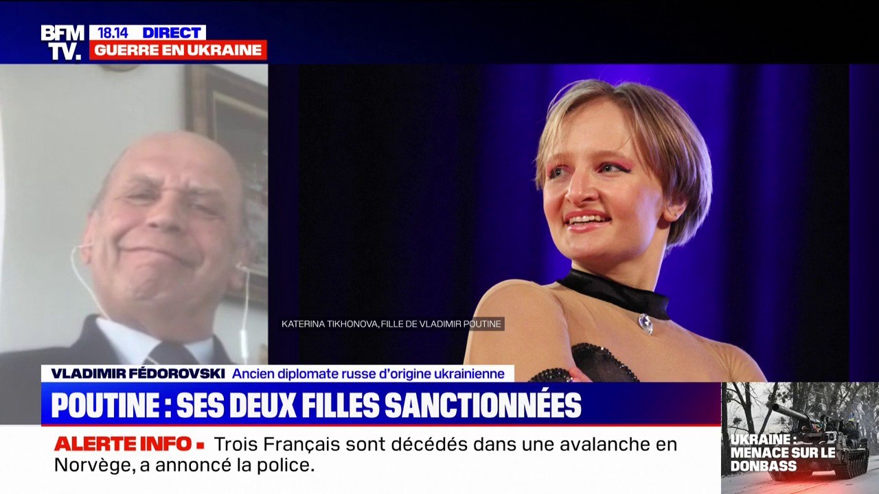 "Vladimir Poutine n'aime pas parler de ses filles", déclare un ancien diplomate russe d'origine ukrainienne