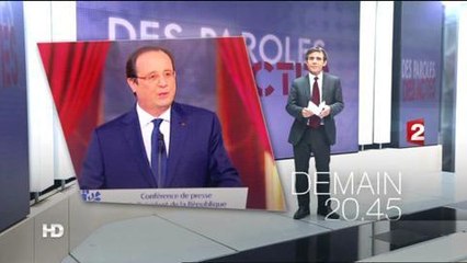 Des paroles et des actes (France 2) 27 mars