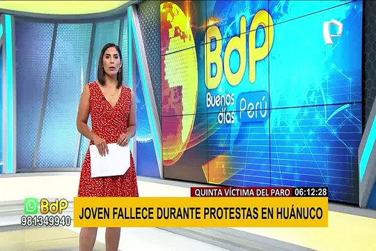 Huánuco: Inician investigaciones para conocer causas de joven fallecido en protestas