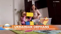 Smiles as Ukrainian orphans find refuge amid their deepest drama