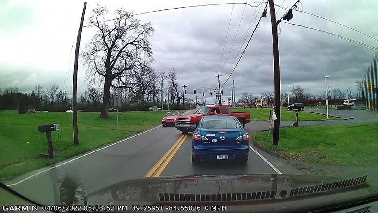 Driver Pulls Out and Causes Crash