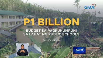 Ilang guro, abonado at nangutang pa para makumpuni ang mga binagyong silid-aralan | Saksi