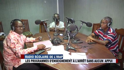 RADIO SCOLAIRE DE L'INRAP, LES PROGRAMMES D'ENSEIGNEMENT A L'ARRET SANS APPUI