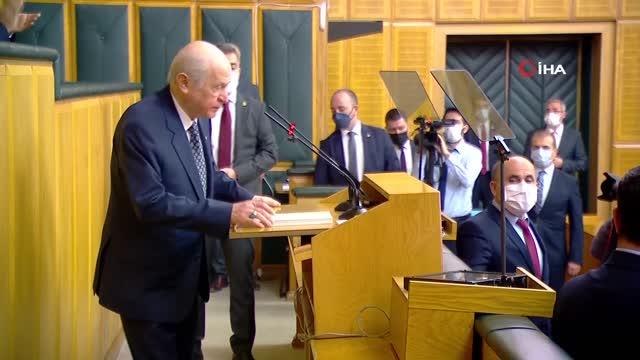 MHP Genel Başkanı Bahçeli: Buça şehrinde yaşandığı iddia edilen sivil ve masum insanların katledilmesiyle ilgili haberlerin gündeme yansıması her...