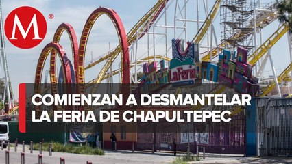 ¿Es su fin? Desmantelan Feria de Chapultepec en CdMx; inicia retiro de Montaña Rusa