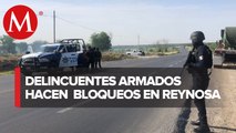 Grupo armado bloquea libramiento Anzalduas con Ribereña, Tamaulipas