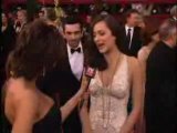 Oscars 2008 - Interview de Marion Cotillard