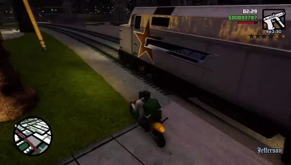 Grand Theft Auto San Andreas – The Definitive Edition - Solo teniamos que seguir el pinche tren CJ