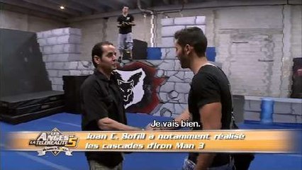 Les Anges 5 : Samir, Benjamin et Thomas ont rendez-vous avec un cascadeur d'Iron Man 3