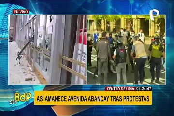 Caos y vandalismo dejan muy afectada sede del Ministerio Público