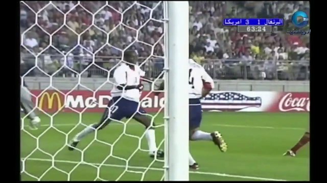 الشوط الثاني مباراة امريكا و البرتغال 3-2 كاس العالم 2002