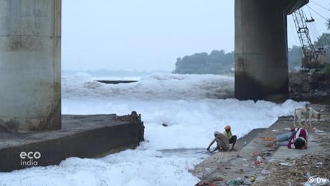 Fighting froth: Help for India's waterways