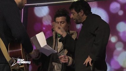 Sidoine et Patrick Bruel répètent ensemble (Star Academy)