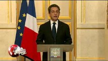 Toulouse : Nicolas Sarkozy imite dans la forme un discours d'Obama