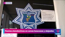 Fiestas clandestinas son cada vez más comunes en zonas alejadas de Jilotzingo