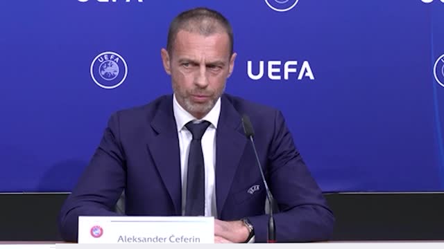 UEFA - Ceferin : "Nous devons prendre une décision rapidement concernant la Russie"