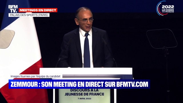 Une minute de silence observée au meeting d'Éric Zemmour à la mémoire de Jérémy Cohen