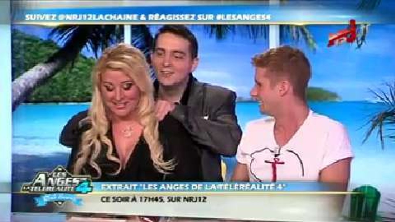 Ludovic va-t-il masser les seins de Loana ? (Les Anges 4)