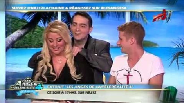 Ludovic va-t-il masser les seins de Loana ? (Les Anges 4)