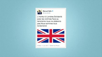 Ariana Grande, Emmanuel Macron, Justin Trudeau, Manuel Valls… réagissent à l'attentat de Londres