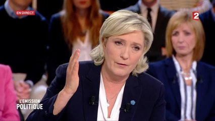 L'émission Politique : Marine Le Pen ne présentera pas ses excuses