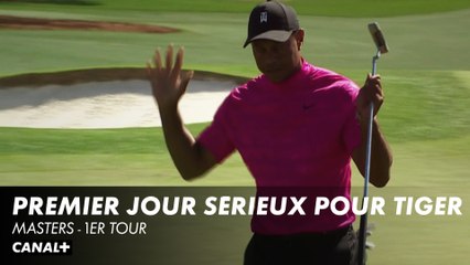 Une première journée sous le par pour Tiger Woods - Masters 1er tour