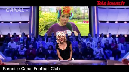 La parodie du Canal Football Club (Canal+) par la Speakerine