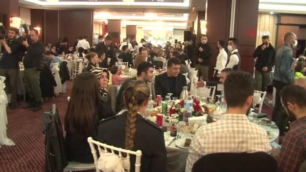 Son dakika haber... Türk Polis Teşkilatı kuruluş yılında şehit ve gazi ailelerini iftarda ağırladı