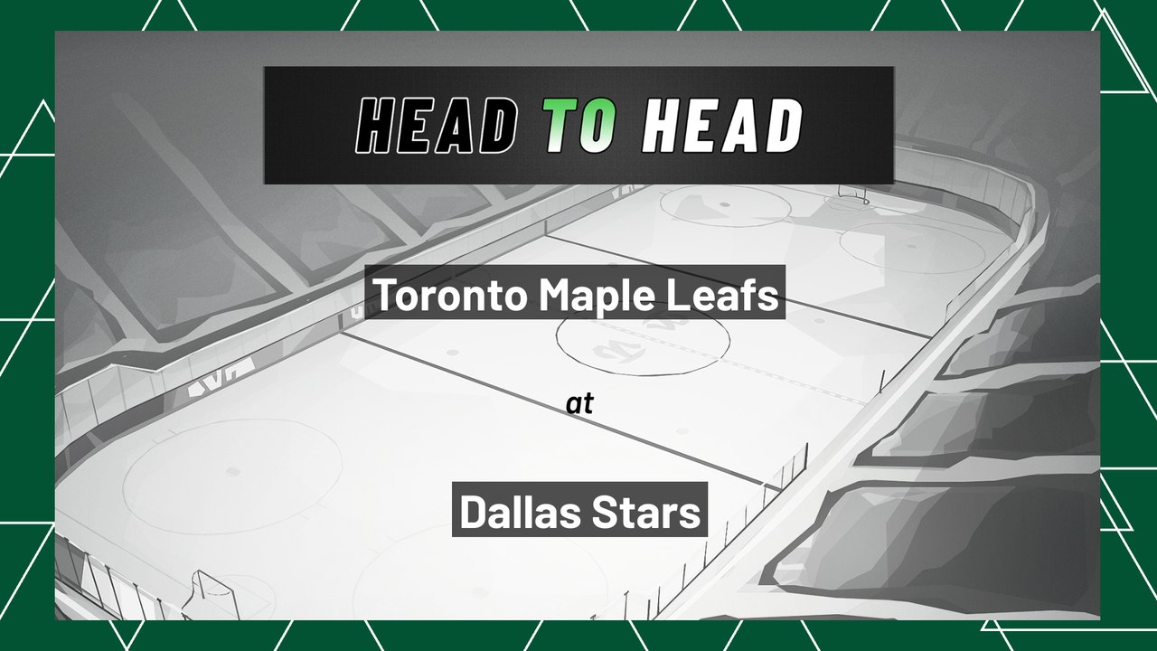 Toronto Maple Leafs At Dallas Stars: First Period Moneyline, April 7, 2022