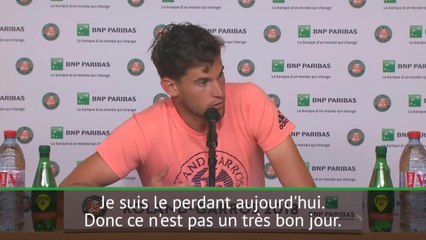 Finale - Thiem: "Ce n'était pas ma dernière finale"