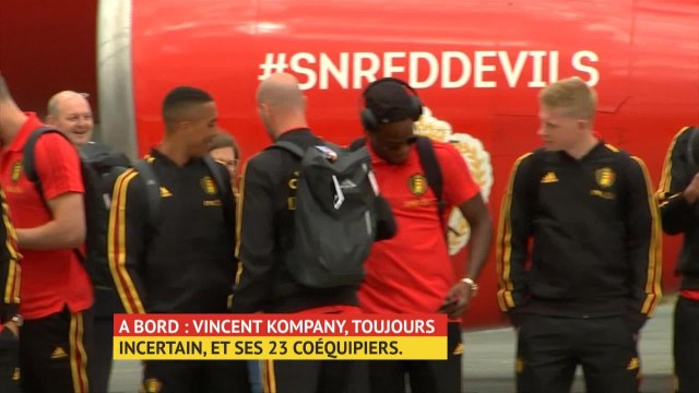 En coulisses - Les Diables Rouge se sont envolés avec Kompany