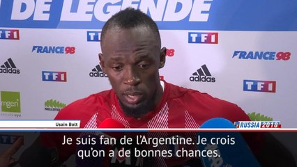 Bolt: "L'Argentine peut aller jusqu'au bout"