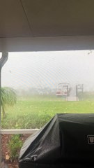 Baseball Sized Hail Rains Down in Florida