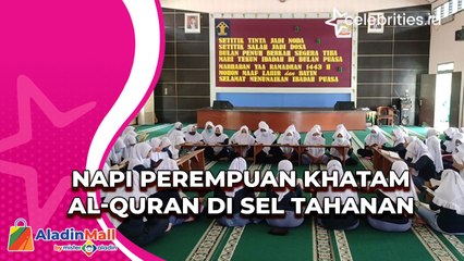 Napi Perempuan Khatam Al-Qur'an di Sel Tahanan