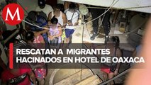 Aseguran a 20 migrantes tras operativo en Oaxaca; hay 3 detenidos