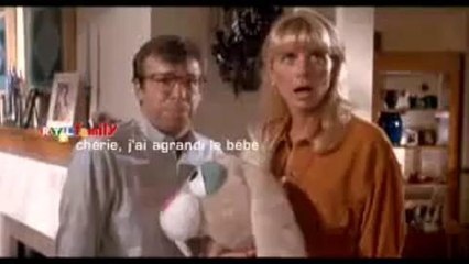 Chérie j'ai agrandi le bébé