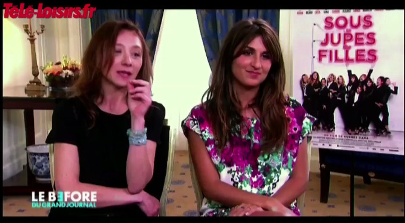 Qu'y a-t-il sous les jupes des filles ? Les drôles de réponses des actrices du film... Le Zapping ciné